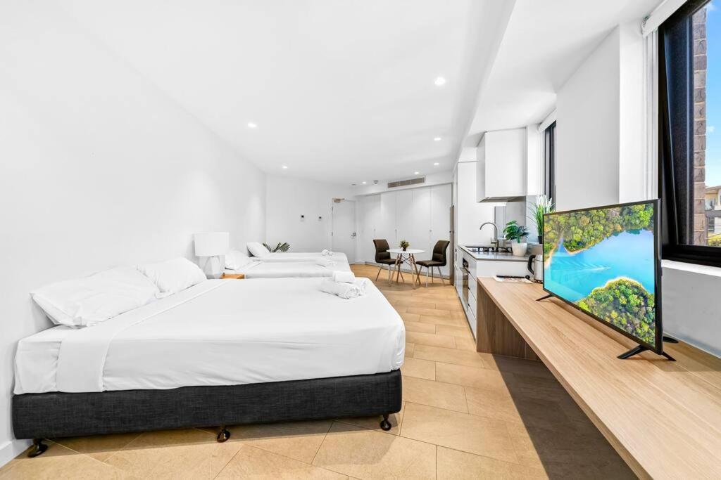 Studio For Long Term Tenants In Strathfield Cbd Sydney Exteriör bild